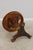 Gorgeous Burl Wood Inlaid Round Accent Table For Sale - Image 16 of 16