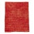 Galerie Shabab Collection Mid-20th Century Shaggy Turkish Rug With a Red Tribal Design For Sale