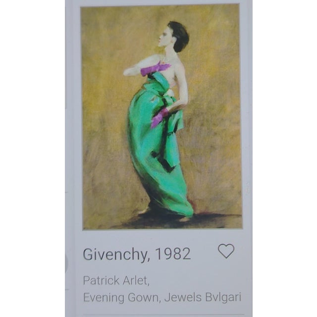 This is a RARE find. It is the first time we have this print in our collection. It is a 1981 original couture fashion...