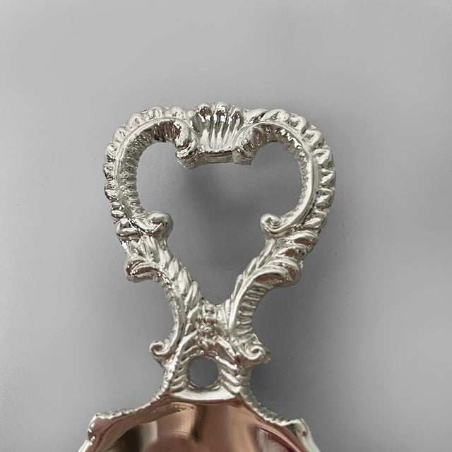 Austrian Silver-Plated Oyster Spoons by Solo, 1950s, Set of 6 For Sale - Image 15 of 17