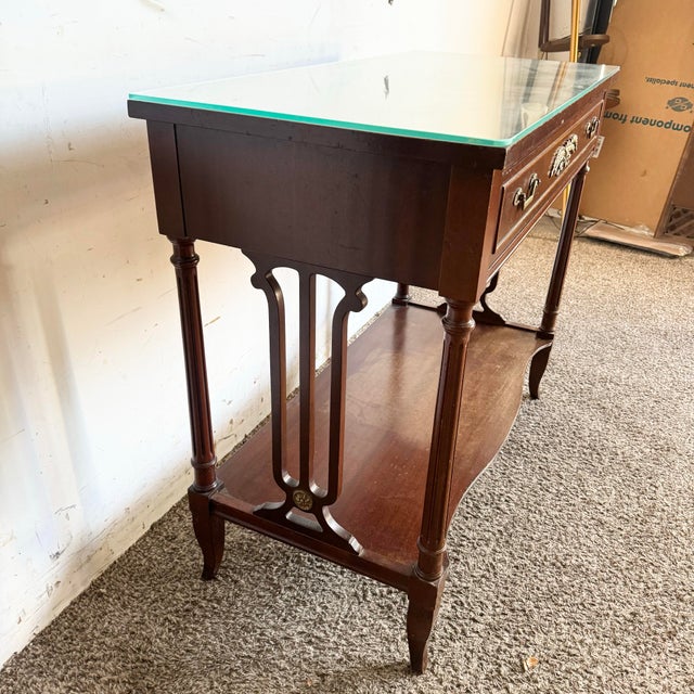 Traditional 1940s Federal Flamed Mahogany Sideboard by Rway For Sale - Image 3 of 8