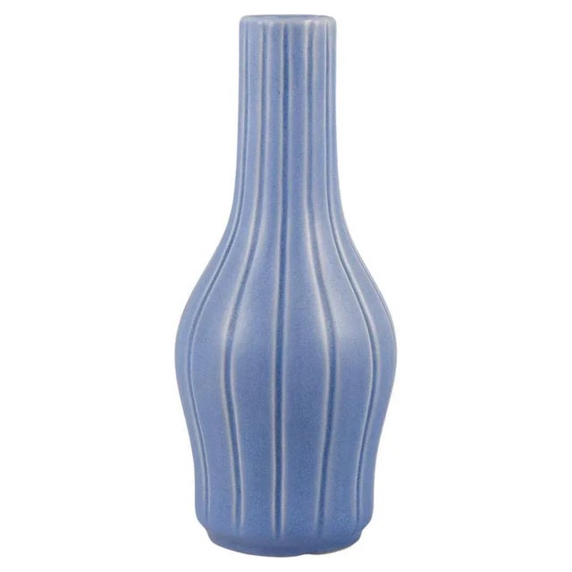 Large Faience Vase by Ewald Dahlskog for Bobergs Fajansfabrik, Sweden, 1930s For Sale - Image 7 of 7