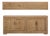 Capri Four-Door Tall Sideboard - Weathered Natural For Sale