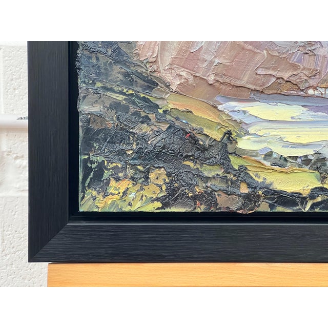 Impasto Oil Painting of Derwent Water in Keswick in the Lake District of England 2011 For Sale - Image 14 of 17