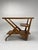 Mid-Century Italian Wooden Bar Cart by Charlotte Perriand, 1950s For Sale - Image 3 of 11