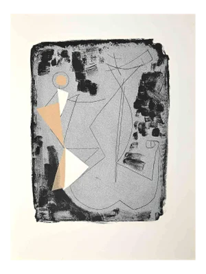 Unknown, Horse and Rider, Original Etching by Marino Marini, 1963