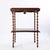Wood Early 20th Century Table With Spool Legs and Fancy Apron For Sale - Image 7 of 7