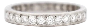 Antique Art Deco Diamond Eternity Band 2.00 Carats — Circa 1920, Size 7.5