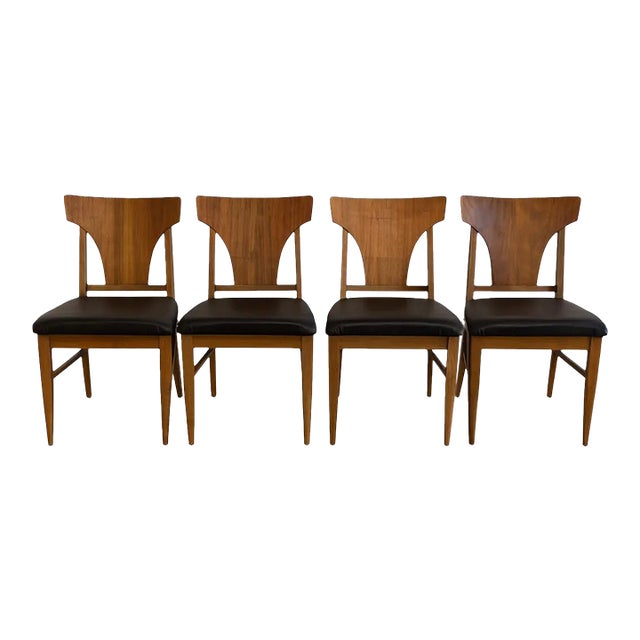 Mid-Century Modern Dining Chairs - Set of 4. Vintage McM. For Sale