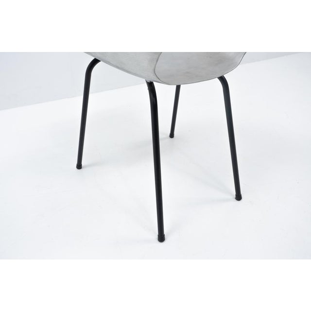 Aluminum Tonneau Chair by Pierre Guariche for Steiner, 1950s