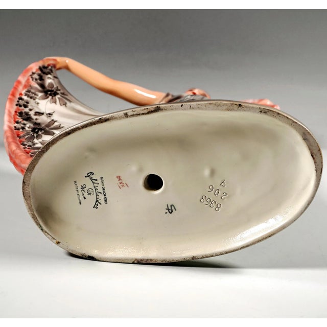 Art Deco Dancer Figurine by Josef Lorenzl, 1930s For Sale - Image 6 of 7