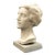 Aurelio Bossi, Bust of a Woman, 1920s-1940s, White Marble For Sale - Image 9 of 10