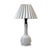 Scandinavian White Porcelain Table Lamp by Bing & Grondahl, 1950s For Sale - Image 6 of 6