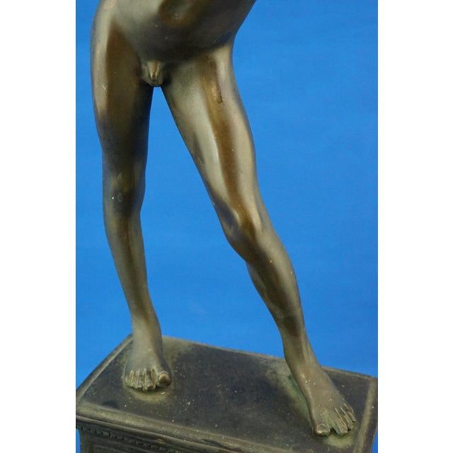 Vincenzo Gemito, Art Nouveau Nude Sculpture of Water Carrier with a Fountain, Late 1800s, Bronze For Sale - Image 13 of 18