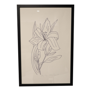 Betsy Tryon Framed Botanical, DTD 1978 (Sold Individually)