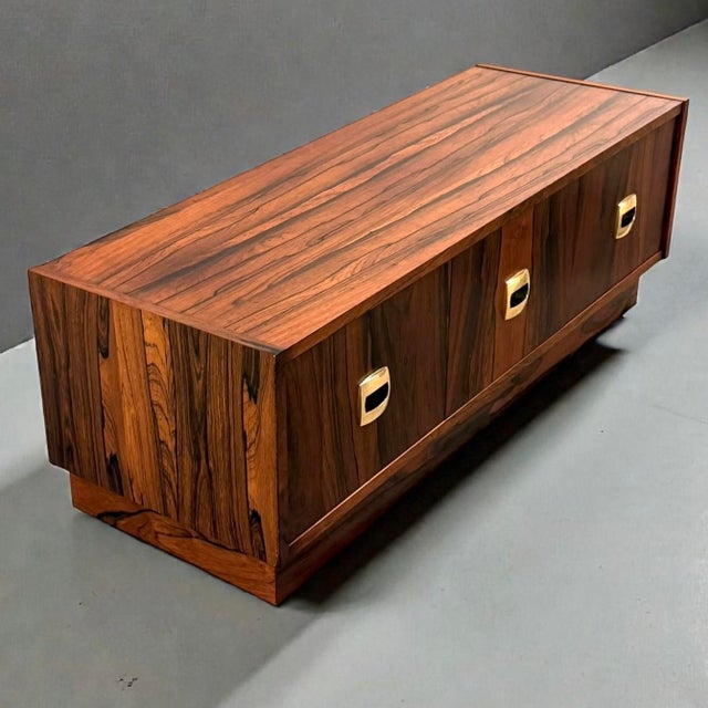 Danish Cabinetmaker Entrance Set, Denmark, 1960s, Set of 2 For Sale - Image 4 of 15