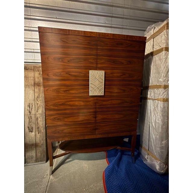Decca Home Bolier Rosewood Armoire For Sale - Image 17 of 17