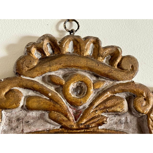 20th Century Florentine Style Mirror With Candle Bracket. For Sale - Image 15 of 18