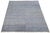 Moroccan Hand-Knotted Slate Blue Moroccan Wool Rug Modern Geometric Maze Design 12x16 For Sale - Image 3 of 10