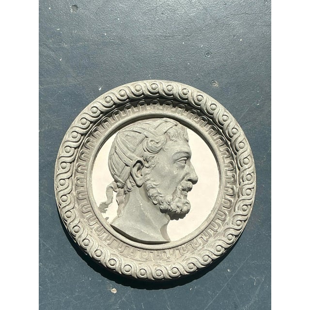 Grand Tour Vintage Grand Tour Plaster Profile Frieze - Set of Four For Sale - Image 3 of 7