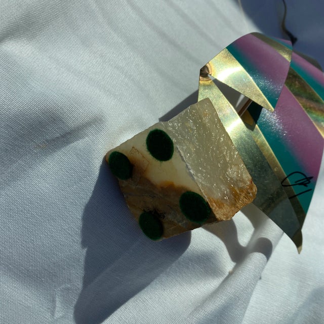 American 1990s Mario Jason Brass Sailboat Sculpture For Sale - Image 3 of 7