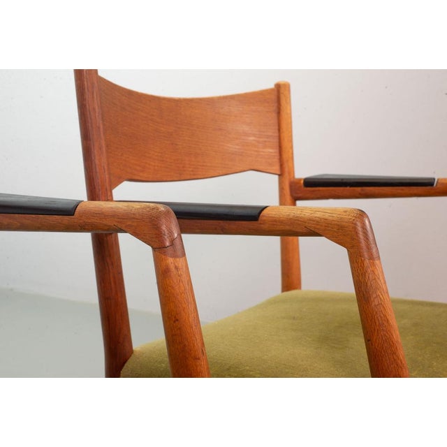 Set of Town Hall Wooden Armchairs by Hans Wegner for Plan Mobler, Denmark, 1947 For Sale - Image 16 of 18