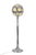 Floor Lamp in Chromed Metal and Glass by Oscar Torlasco, Italy, 1970s For Sale - Image 3 of 8