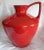 Ceramic Large Vintage Red Ceramic Model 401-40 Vase from Scheurich, 1970s For Sale - Image 7 of 7