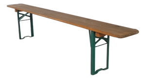 Vintage German Folding Garden Beer Bench