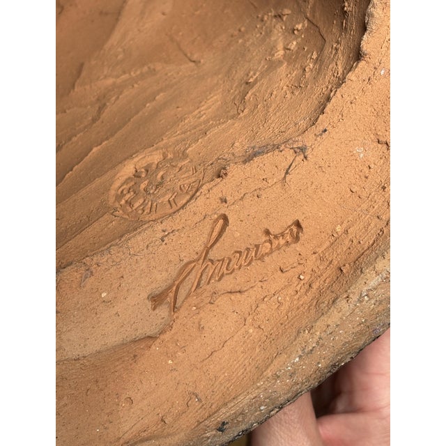 Black Italian Artist, Black Panther, 1960s, Terracotta For Sale - Image 8 of 13