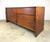 Widdicomb 1950’s T H Robsjohn Gibbings for Widdicomb 6 Drawer Walnut Dresser Chest of Drawers For Sale - Image 4 of 12
