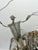 Vintage Rare Wire Harness Racing Sculpture, Horse and Sulky Folk Art For Sale - Image 4 of 9