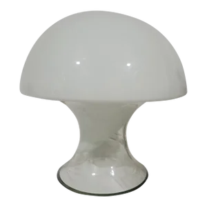70s Gino Vistossi Murano Glass Mushroom Lamp, Unmarked