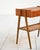 Scandinavian Teak Bedside Table with Rattan Shelf, 1950s For Sale - Image 11 of 13
