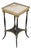 Antique Mid-19th Century Ebony and Gilded Metal Altana Dining Table For Sale