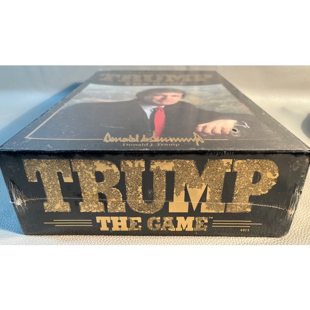 Trump the Game 1989 Milton Bradley Mint in Factory Sealed Box With Original Price Tag From Bloomingdales Never Opened For Sale - Image 4 of 7