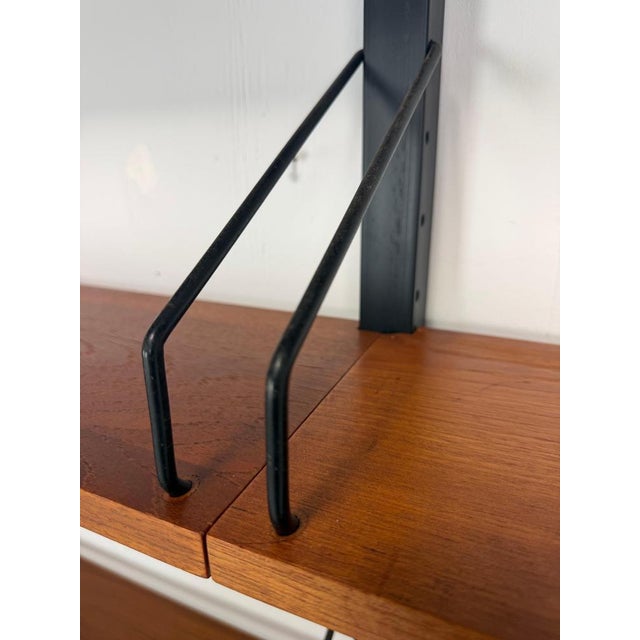 Freestanding Modular Wall Unit System by Poul Cadovius for Royal System, 1960s For Sale - Image 10 of 12