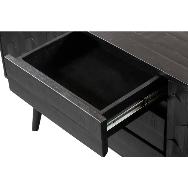 Valentina Black Buffet For Sale - Image 9 of 11