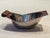 An exquisite manifestation of mid-century Nordic functionalism, this striking asymmetric "Crescent" serving vessel...