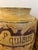 Mustard Vintage Wooden Apothecary Jars- Set of 3 For Sale - Image 8 of 17