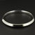 Mid 20th Century Hans Hansen Danish Modern Sterling Silver Beveled Bangle Bracelet For Sale - Image 5 of 9