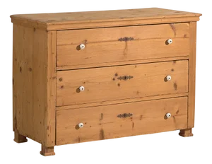 Vintage Wood Chest of Drawers, 1920