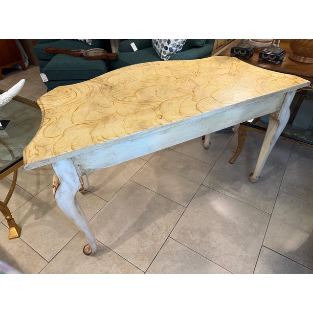 Italian Hand Painted Console Table in the Florentine Style For Sale - Image 12 of 18