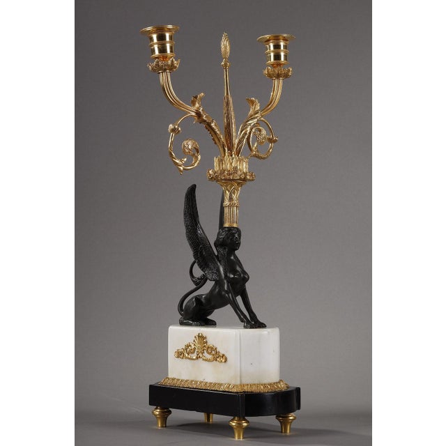 Spinx Candleholders, Set of 2 For Sale - Image 4 of 18