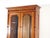 Antique 1880s Victorian Eastlake Burled Walnut Cylinder Secretary Bookcase Desk For Sale - Image 4 of 16