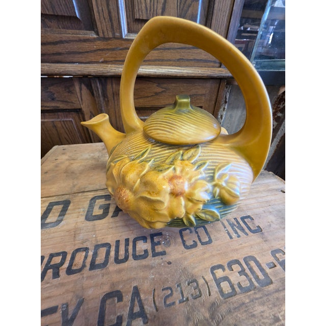 Ceramic Roseville Peony Pottery For Sale - Image 7 of 12