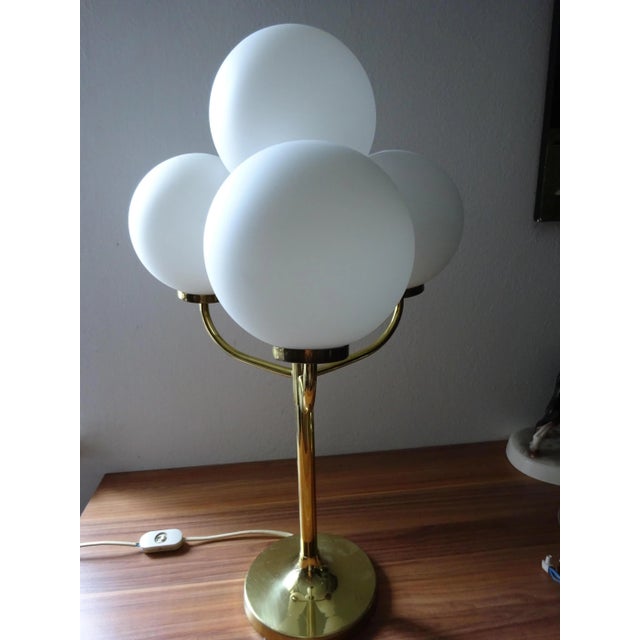 Mid-Century Modern Vintage Table Lamp by Max Bill for Temde For Sale - Image 3 of 11