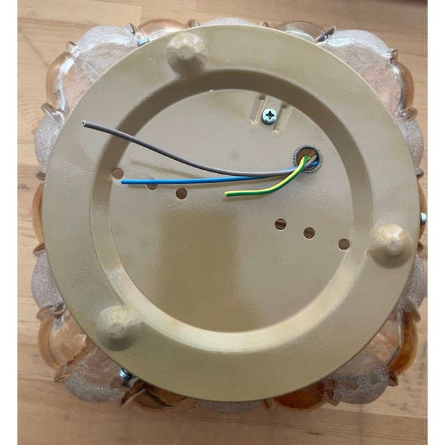 Mid-Century Modern German Flush Mounts by Wila Leuchten, 1970s, Set of 3 For Sale - Image 12 of 15