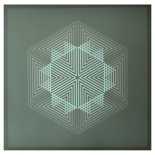 Jim Bird, Tribute to Vasarely 3, 1972, Photolithograph For Sale