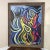 Early 20th Century Early 20th Century Vintage Abstract Painting by Listed Artist John McMahon's ~Framed, Framed For Sale - Image 5 of 11